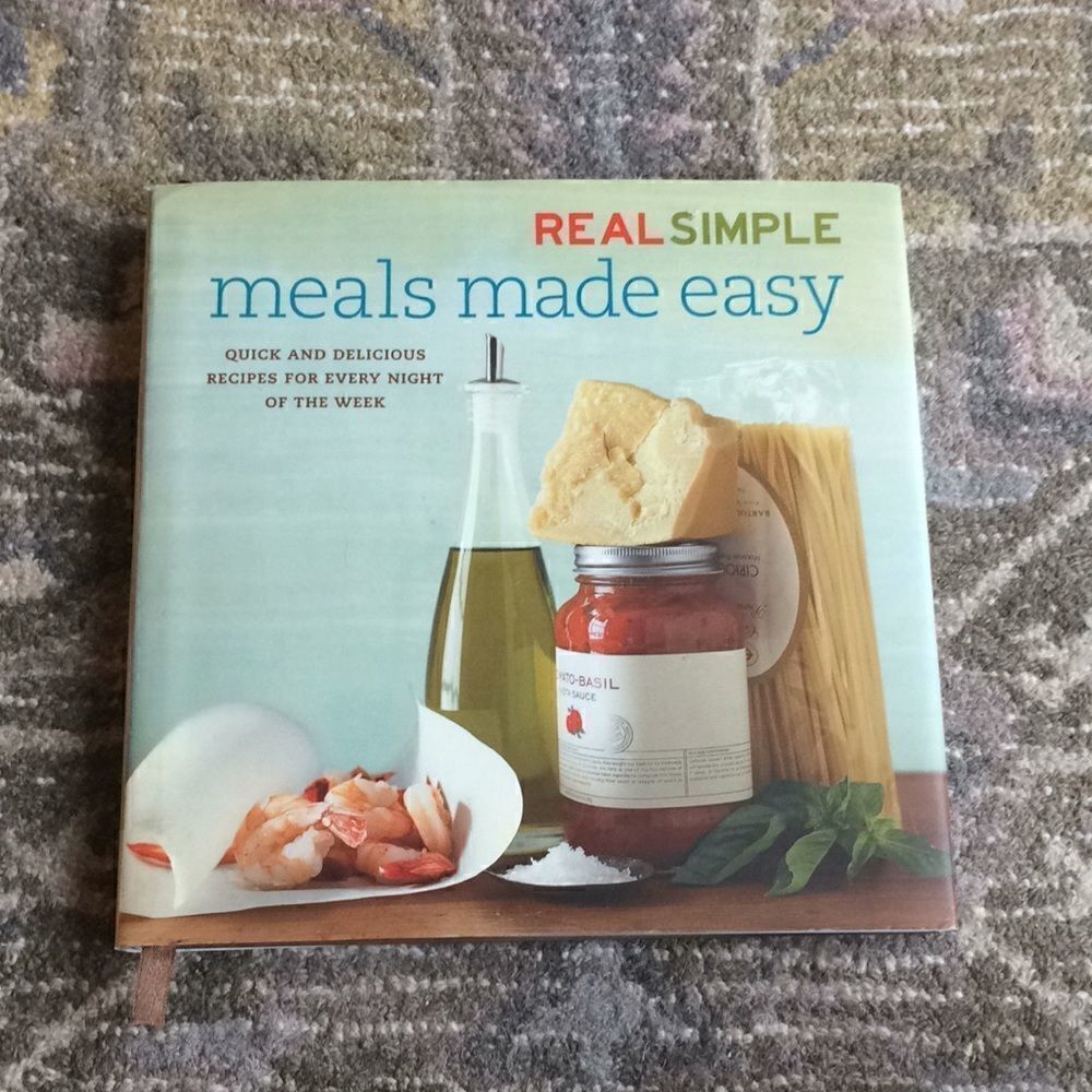 Real Simple  Recipe Book
